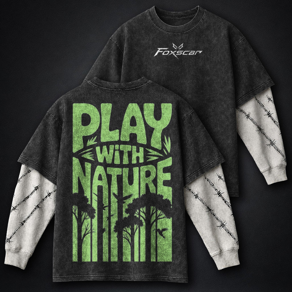 Prime Washed Double Sleeves T-Shirt