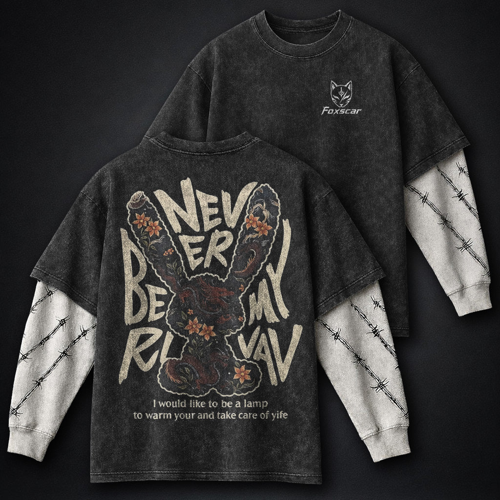Everyday Washed Double Sleeves T-Shirt