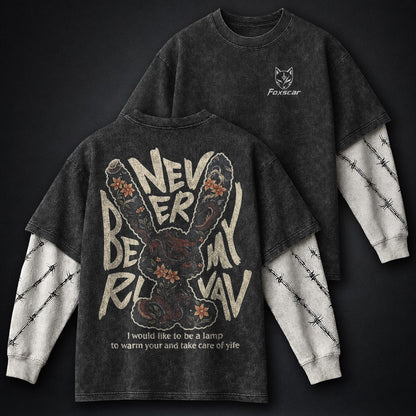 Everyday Washed Double Sleeves T-Shirt