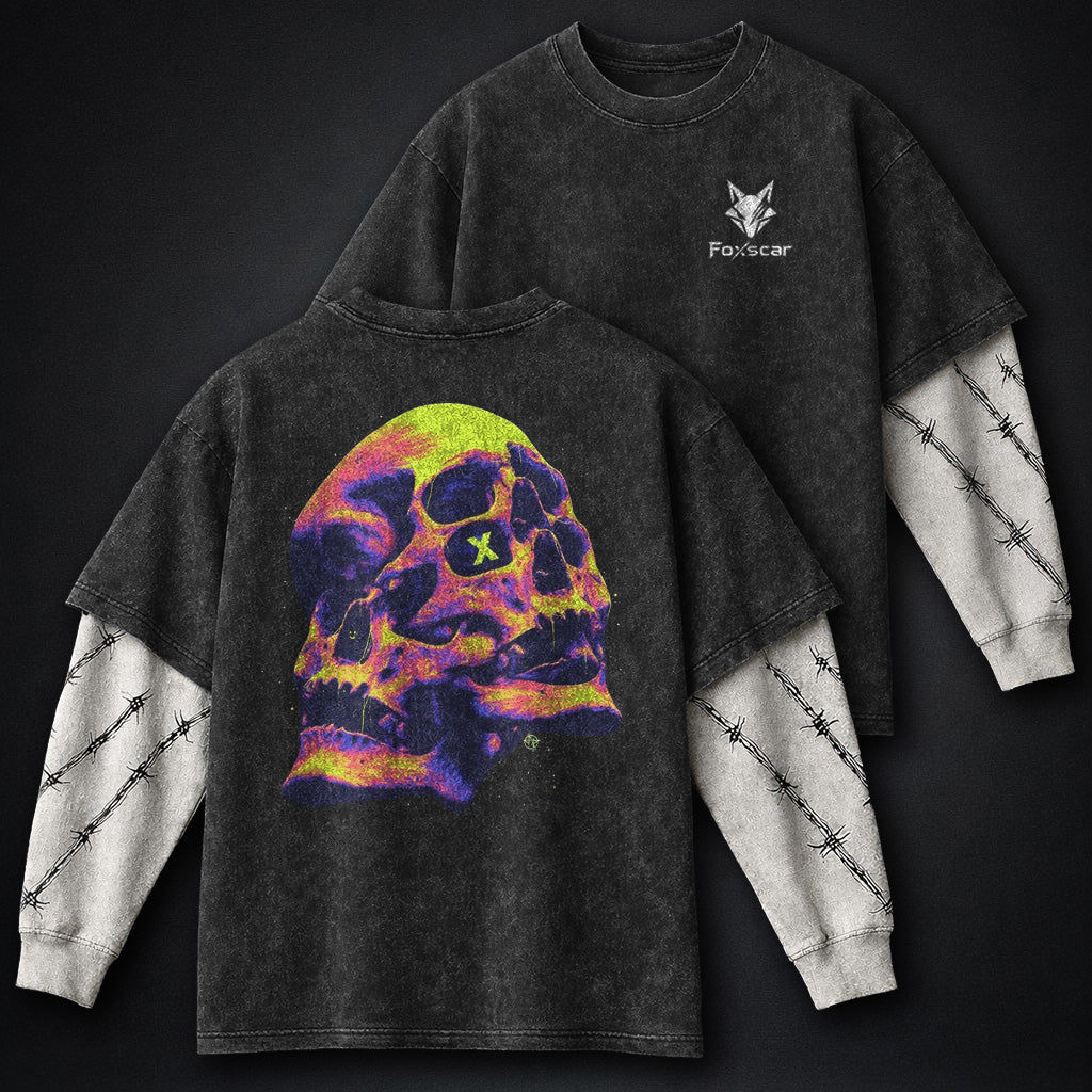 Urban Washed Double Sleeves T-Shirt