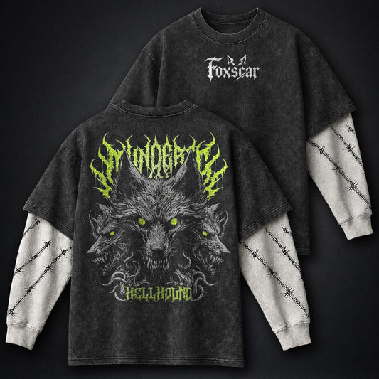 Fresh Washed Double Sleeves T-Shirt