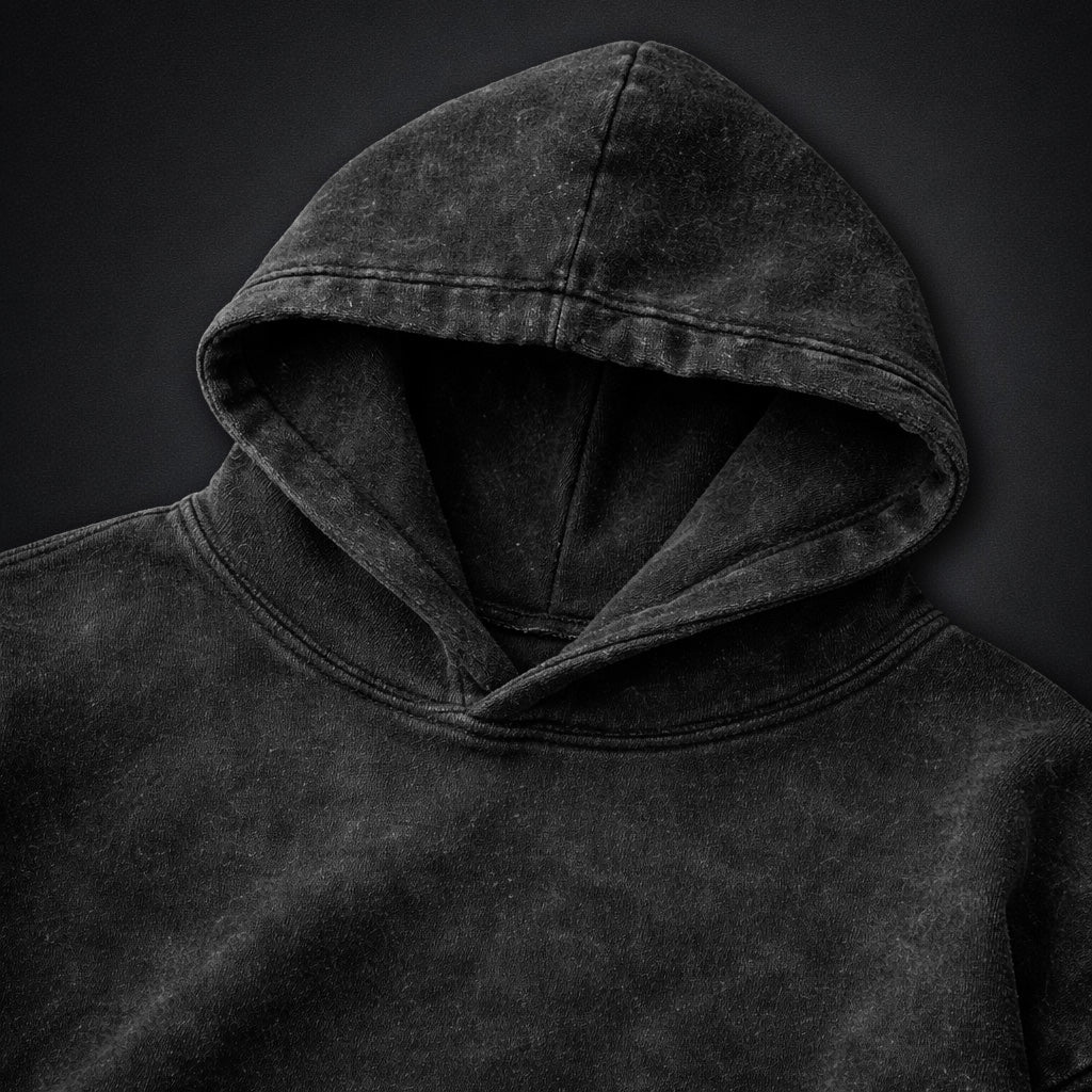 Sleek Washed Hoodie